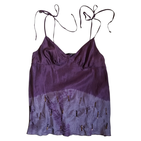 Vintage Guess Silk Top - Picture 6 of 8